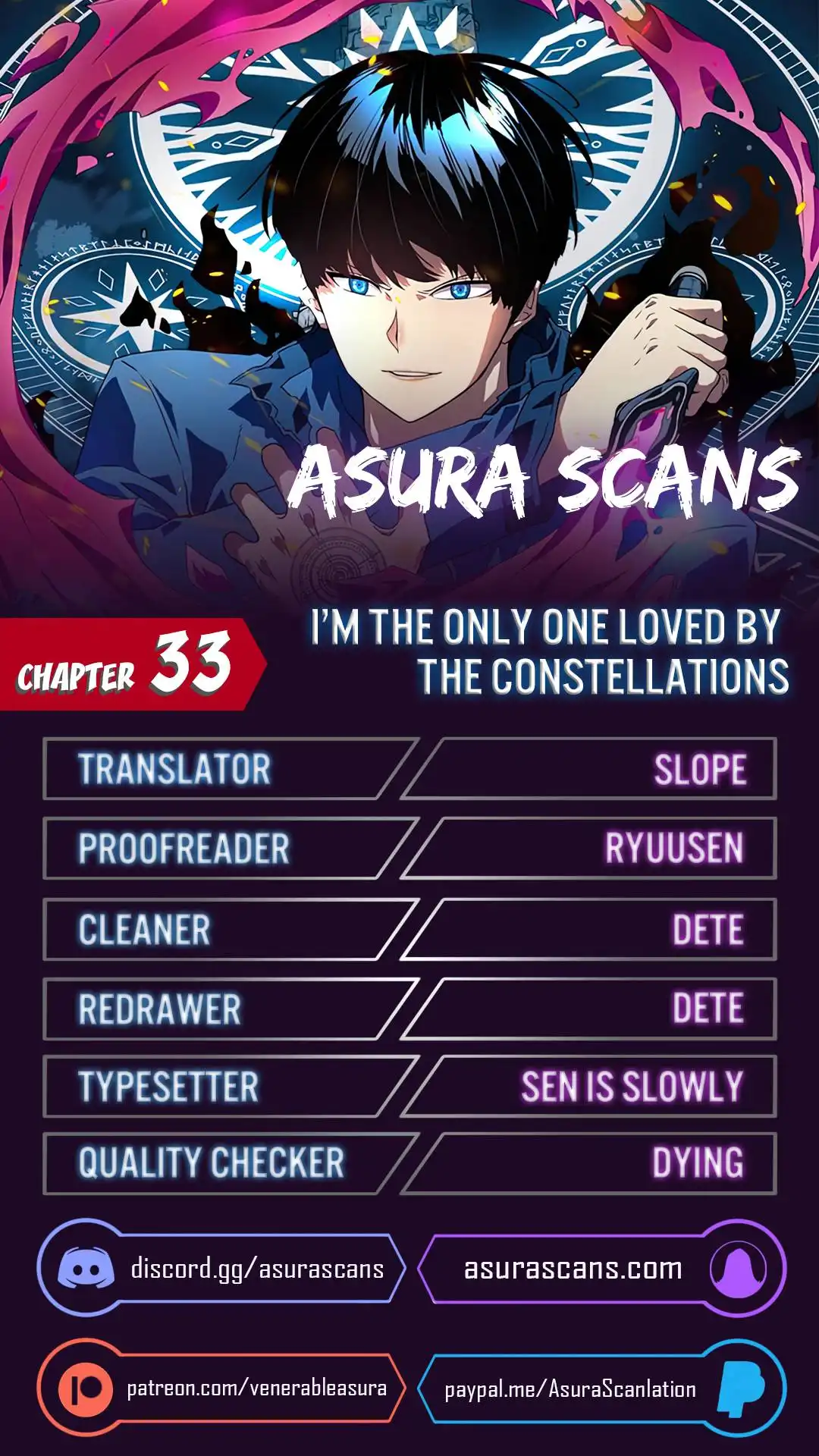 I'm the Only One Loved by the Constellations! Chapter 33 1